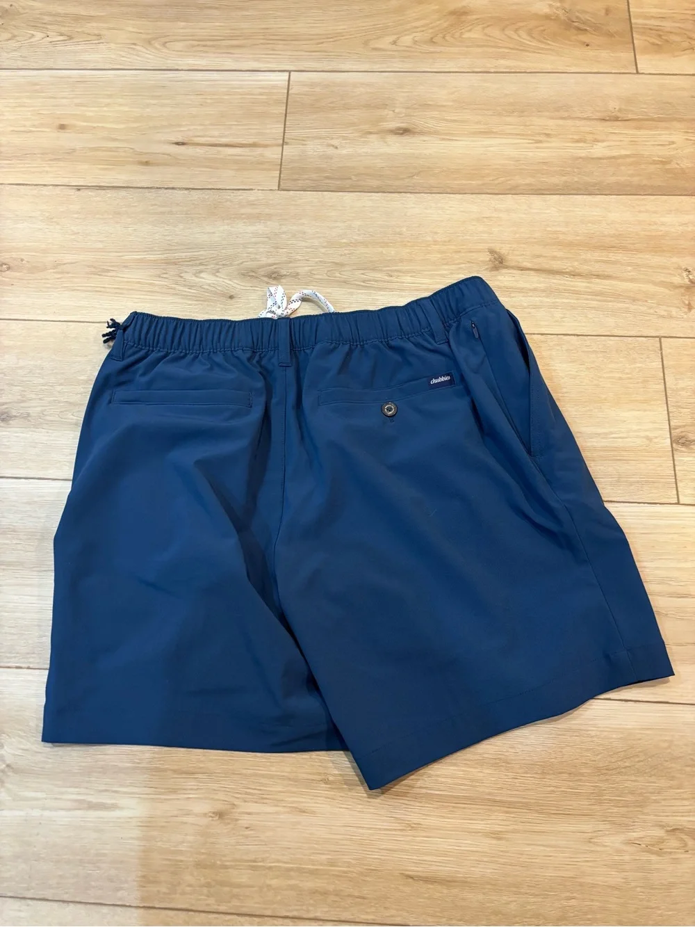 Chubbies The New Avenues 6.0 Everywear Shorts Mens Large Navy Blue